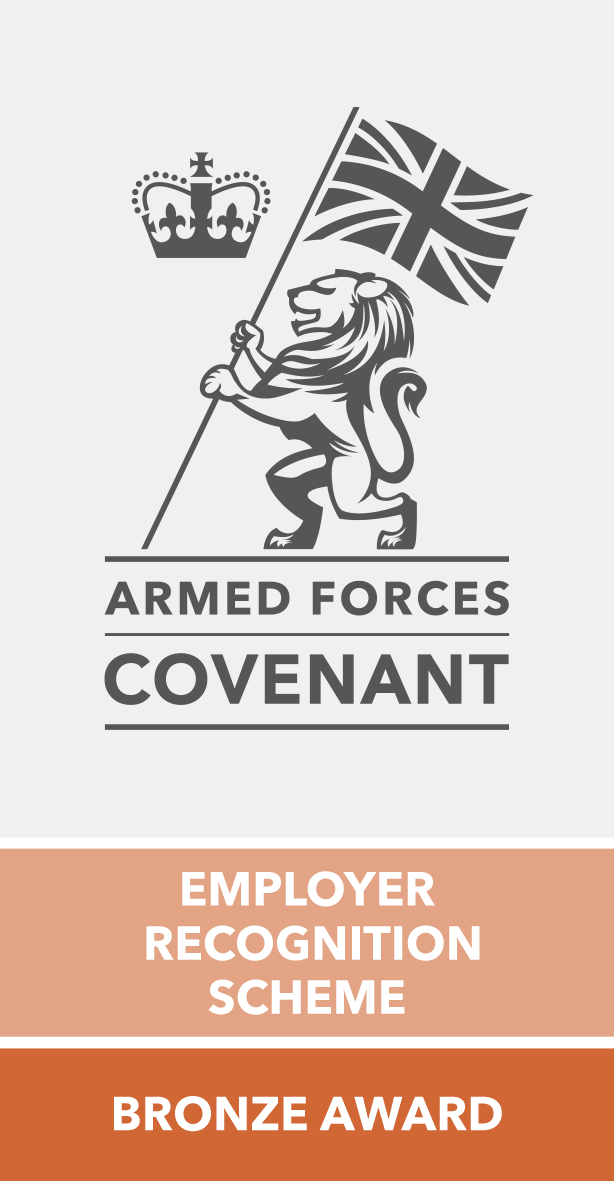 Armed Forces Covenant, Employer Recognition Scheme, Bronze Award